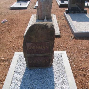 BORNMAN Hermanus B. 1920-1991 &amp; J.C. 1931-2005