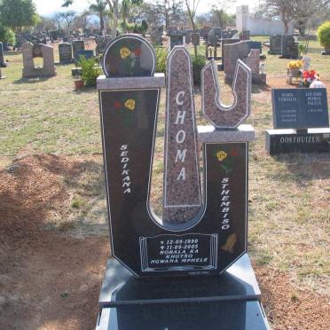 CHOMO Sedikana Sthebiso 1990-2005