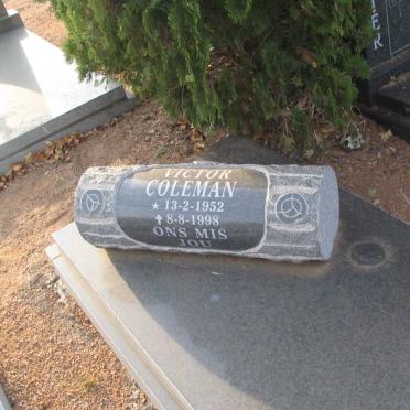 COLEMAN Victor 1952-1998