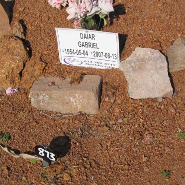 DAIAR Gabriel 1954-2007