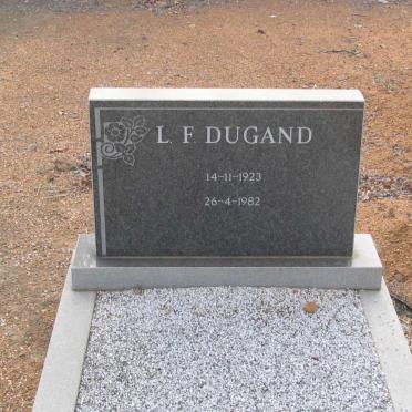 DUGAND L.F. 1923-1982