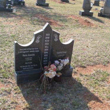 ENGELBRECHT Gabriel Ernst &amp; Marta Jeanette 1953-2003