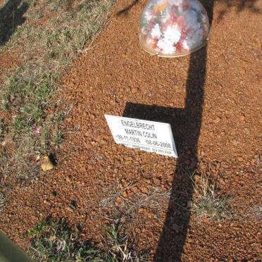 ENGELBRECHT Martin Colin 1936-2008