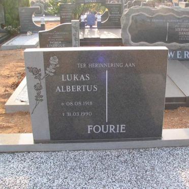 FOURIE Lukas Albertus 1918-1990