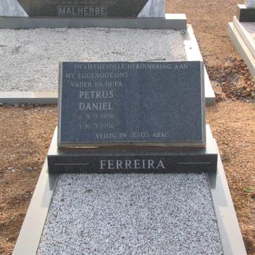 FERREIRA Petrus Daniel 1936-1986