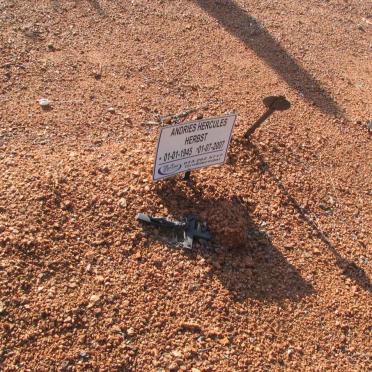 HERBST Andries Hercules 1945-2007