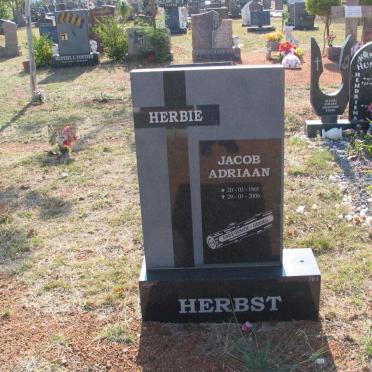 HERBST Jacobus Adriaan 1965-2006