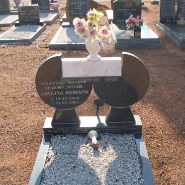 JOUBERT Janetta Adriana 1935-1997