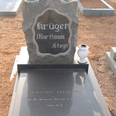 KRUGER Marthinus Steyn 1957-1984