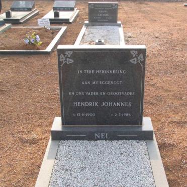NEL Hendrik Johannes 1900-1984