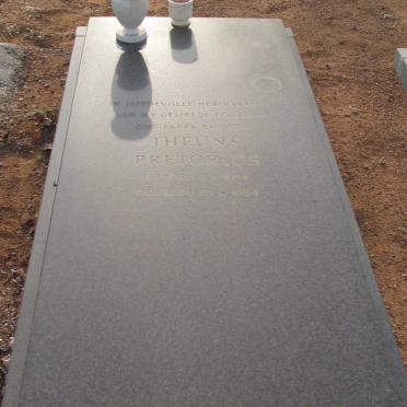 PRETORIUS Theunis 1924-1984