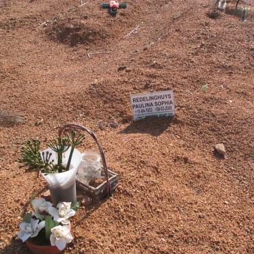 REDELINGHUYS Paulina Sophia 1933-2009