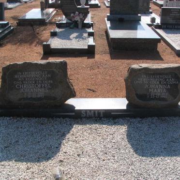 SMIT Christoffel Johannes 1919-1993 &amp; Johanna Maria 1918-1995