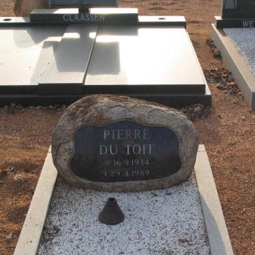 TOIT Pierré, du 1934-1989