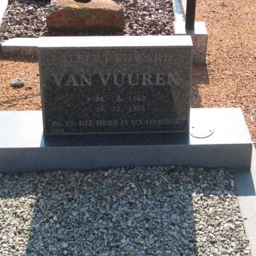 VUUREN Albert Edward, van 1942-195