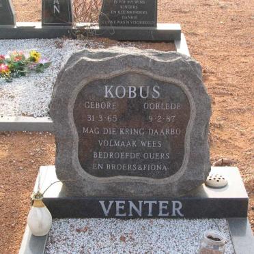 VENTER Kobus 1965-1987 