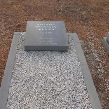 WEYER Johannes Hermanus 1945-