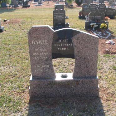 WYK Gawie, van 1930-2002