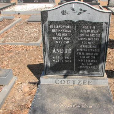 COETZEE André 1935-2009