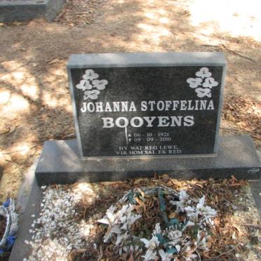 BOOYSEN Johanna Stoffelina 1921-2010