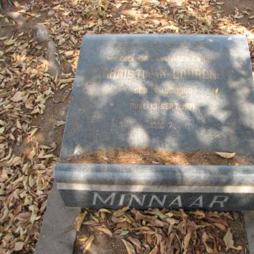 MINNAAR Christiaan Lourens 1908-1971