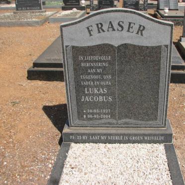 FRASER Lukas Jacobus 1927-2004