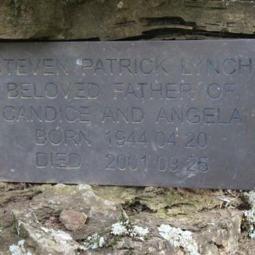 LYNCH Frank Patrick 1917-1986 :: LYNCH Steven Patrick 1944-2001