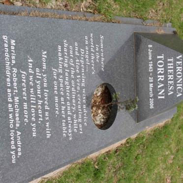 TORRANI Veronica Theresa 1943-2006