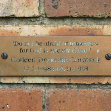 CORMACK Colleen Donovan 1948-1993