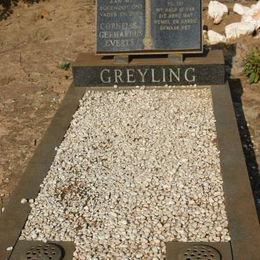 GREYLING Cornelis Gerhardus Everts 1890-1973 