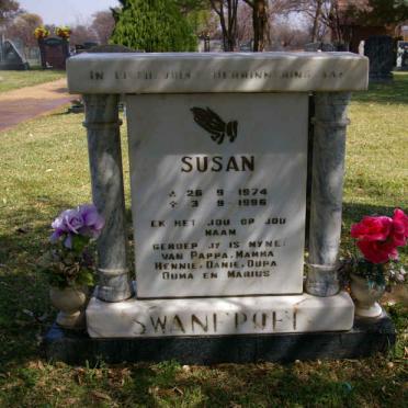 SWANEPOEL Susan 1974-1996