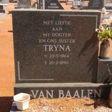 BAALEN Tryna, van 1964-1990