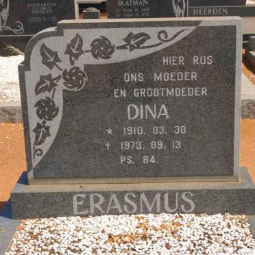 ERASMUS Dina 1910-1973