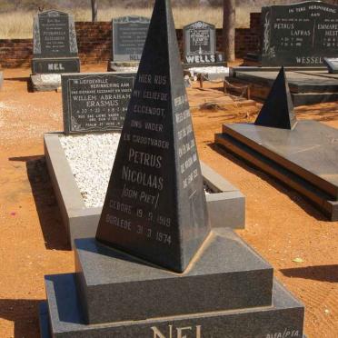 NEL Petrus Nicolaas 1919-1974