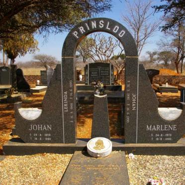 PRINSLOO Johan 1959-1990 &amp; Marlene 1970-1990 :: PRINSLOO Lerinda 1988?-1990 :: PRINSLOO Johan 1990-1990