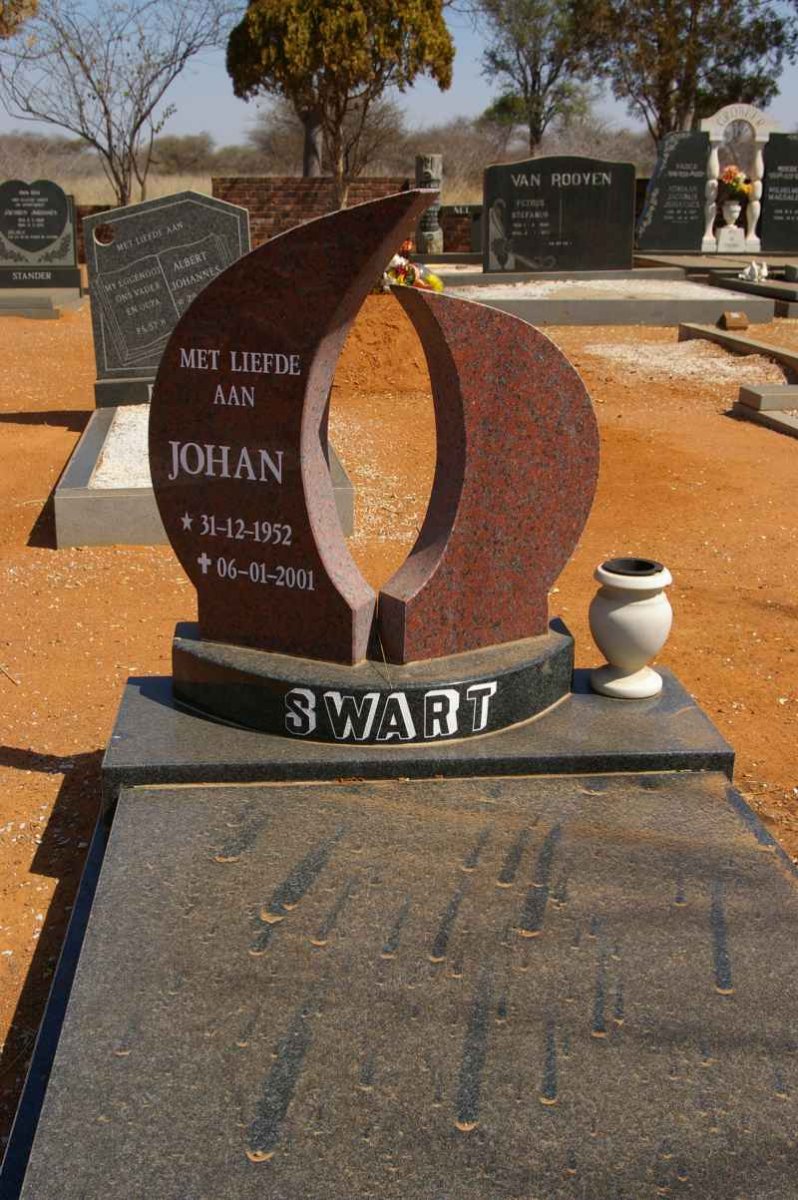 SWART Johan 1952-2001