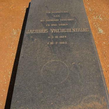 VREUGDENBURGH Jacobus 1924-1983