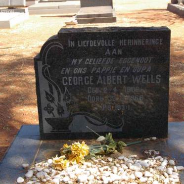 WELLS George Albert 1908?-1966