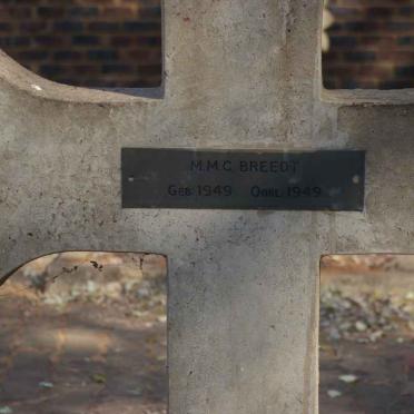 BREEDT Martha M.C. 1949-1949