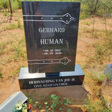 HUMAN Gerhard 1952-2020