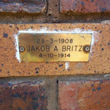 BRITZ Jakob A. 1908-1914