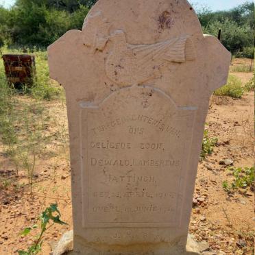 HATTINGH Dewald Lambertus 1913-1924