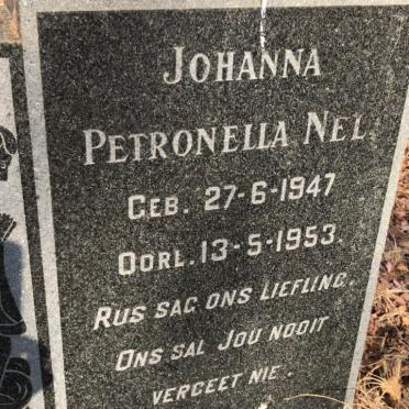 NEL Johanna Petronella 1947-1953