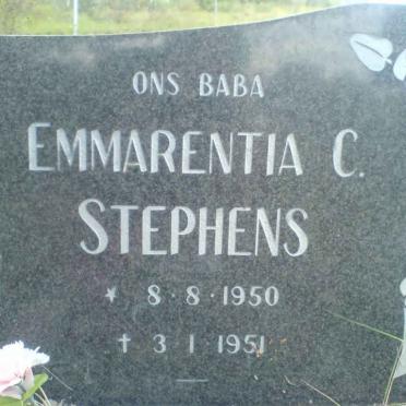STEPHENS Emmarentia C. 1950-1951