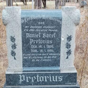 PRETORIUS Daniel Sarel 1905-1961