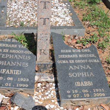 PUTTER Stephanus Johannes 1923-1999 &amp; Anna Sophia 1931-2006