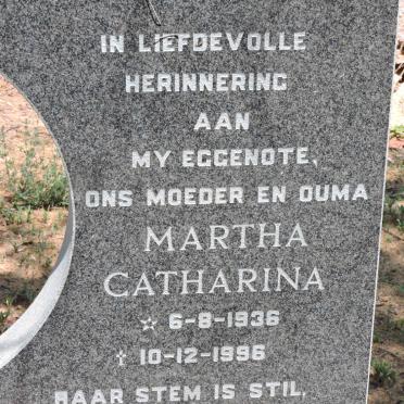 HURN Robert 1929-2008 &amp; Martha Catharina 1936-1996