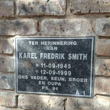 SMITH Karel Fredrik 1945-1999