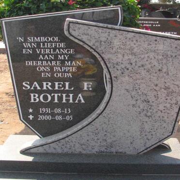 BOTHA Sarel F.1931-2000
