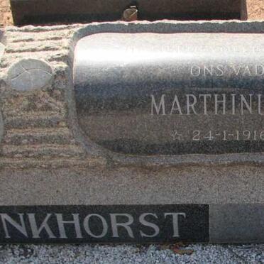 BRONKHORST Marthinus Johannes 1916-1993 &amp; Helena Gertruida 1918-1975